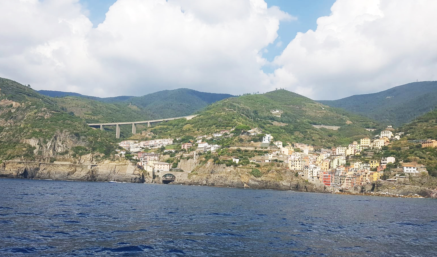 Blick auf Cinque Terre