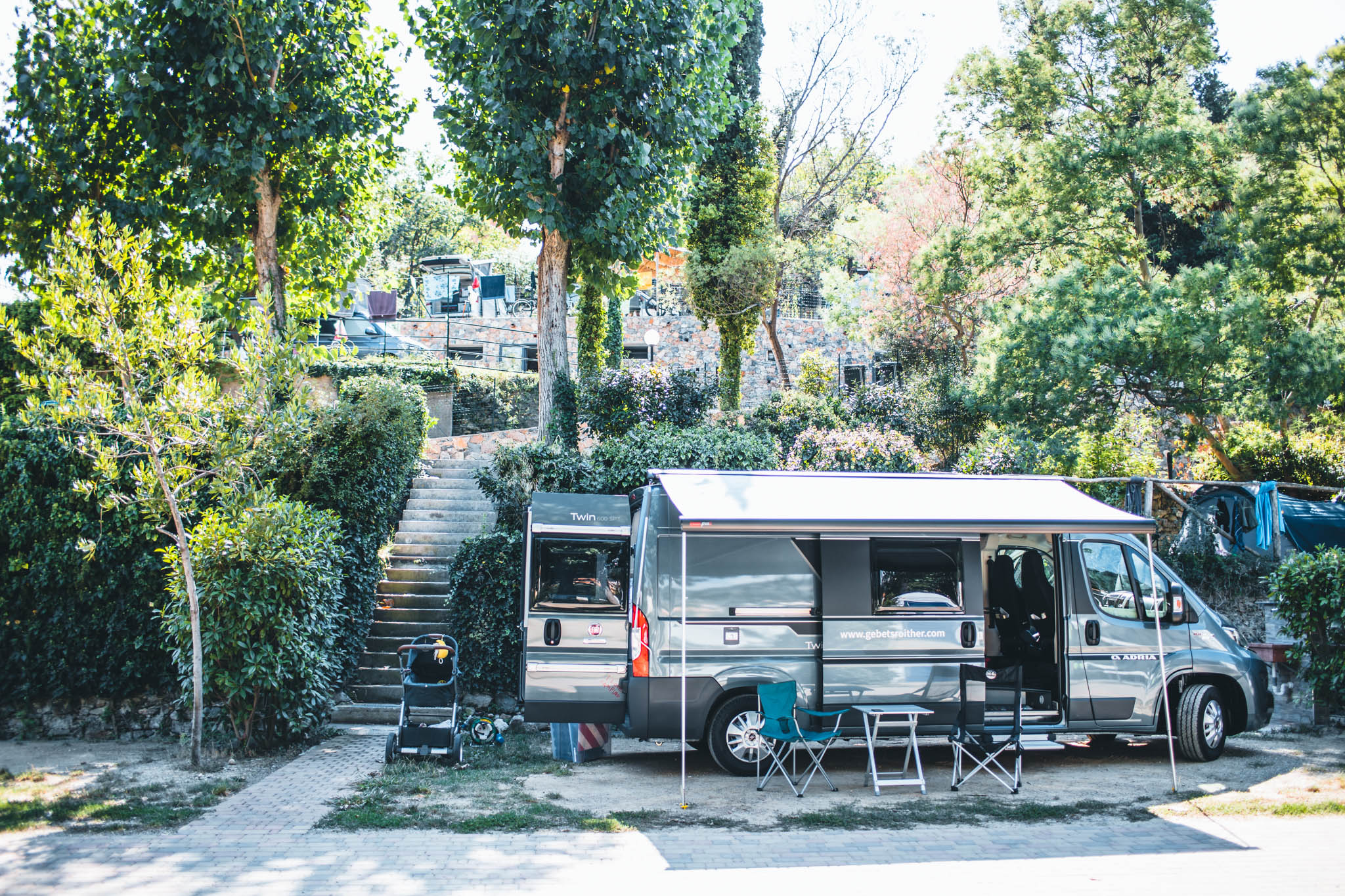 Stellplatz für Campingbus