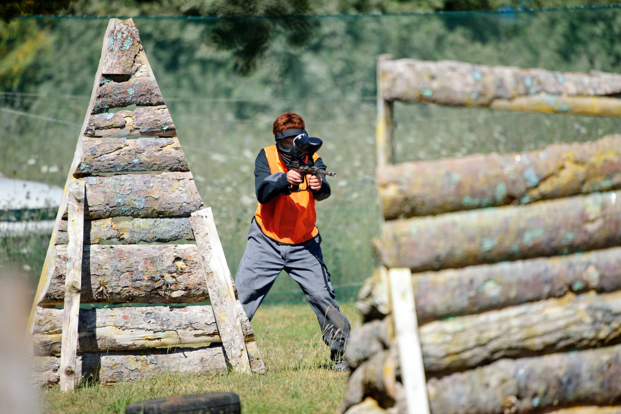 camping polari paint ball