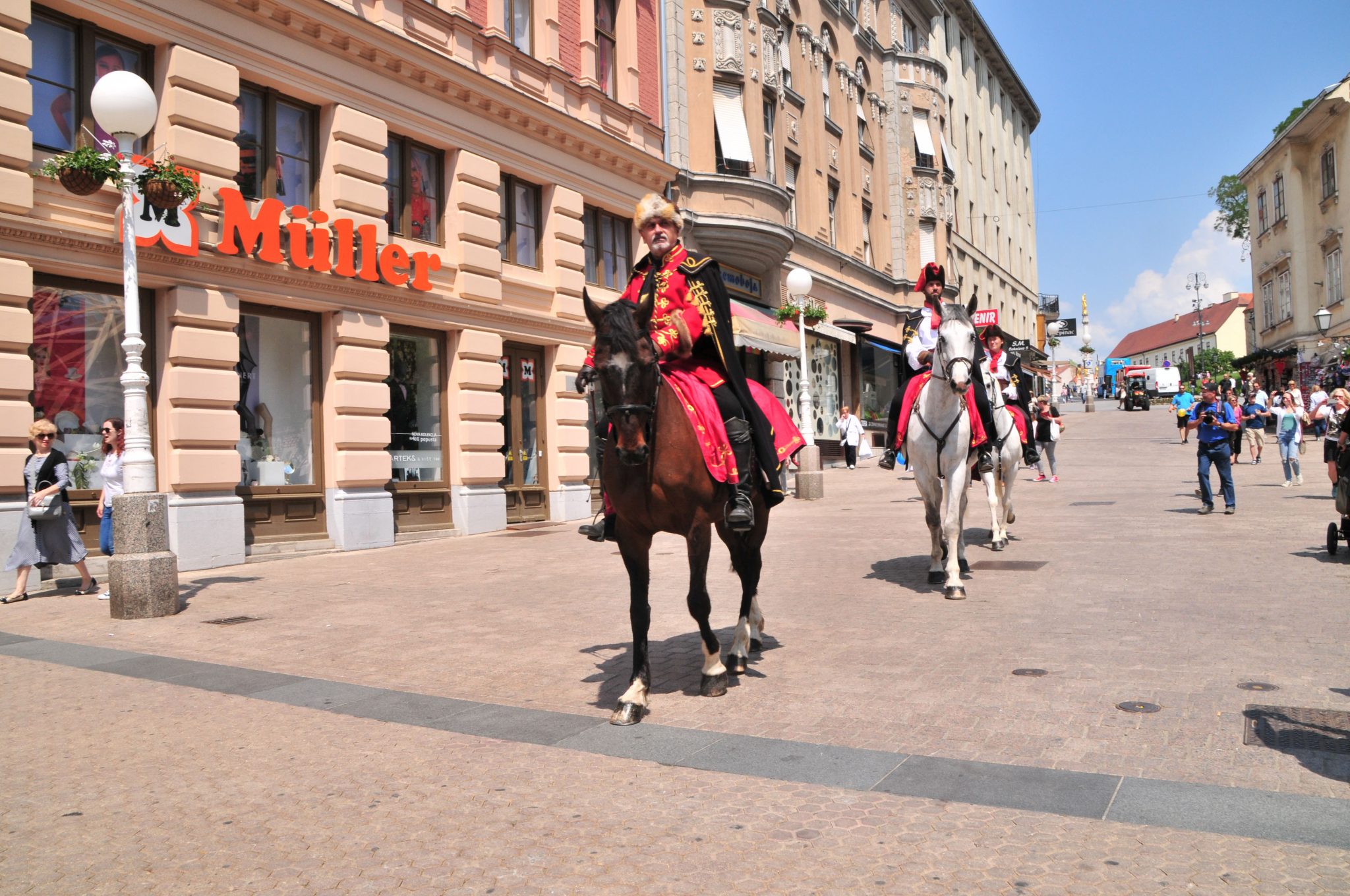 traditonelles Fest in Zagreb