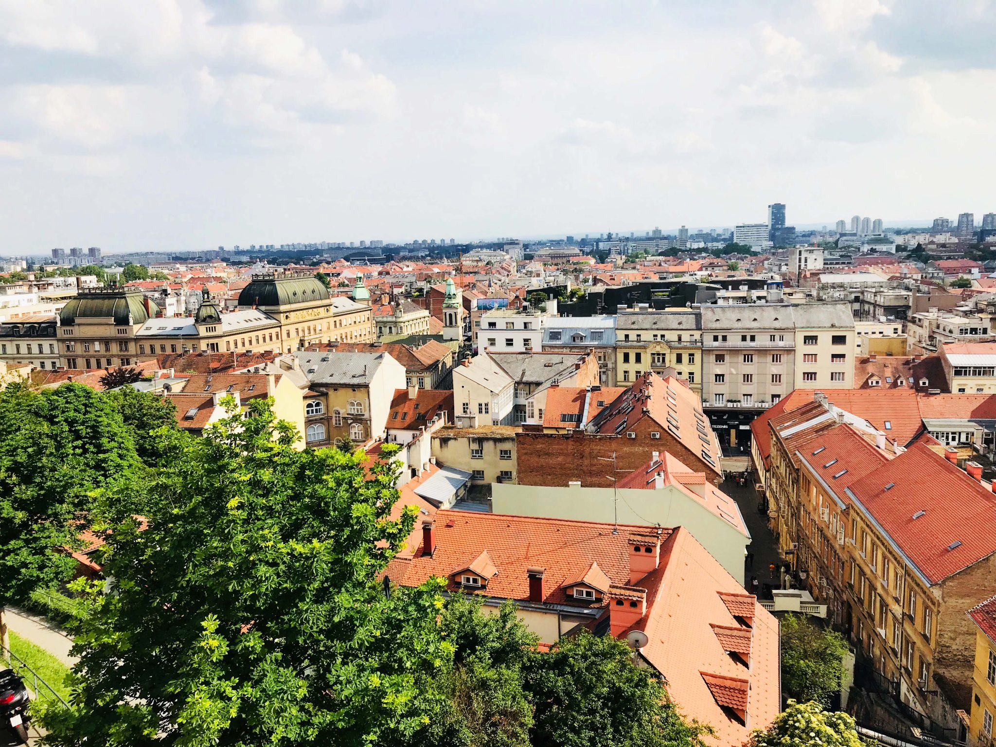 Zagreb von oben