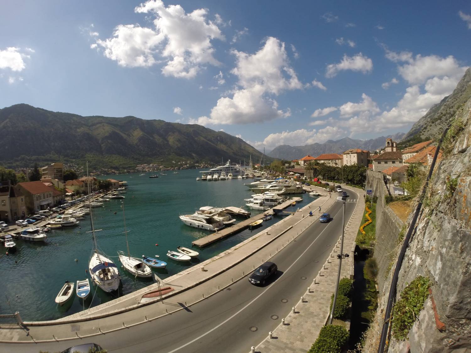 Hafen von Kotor.