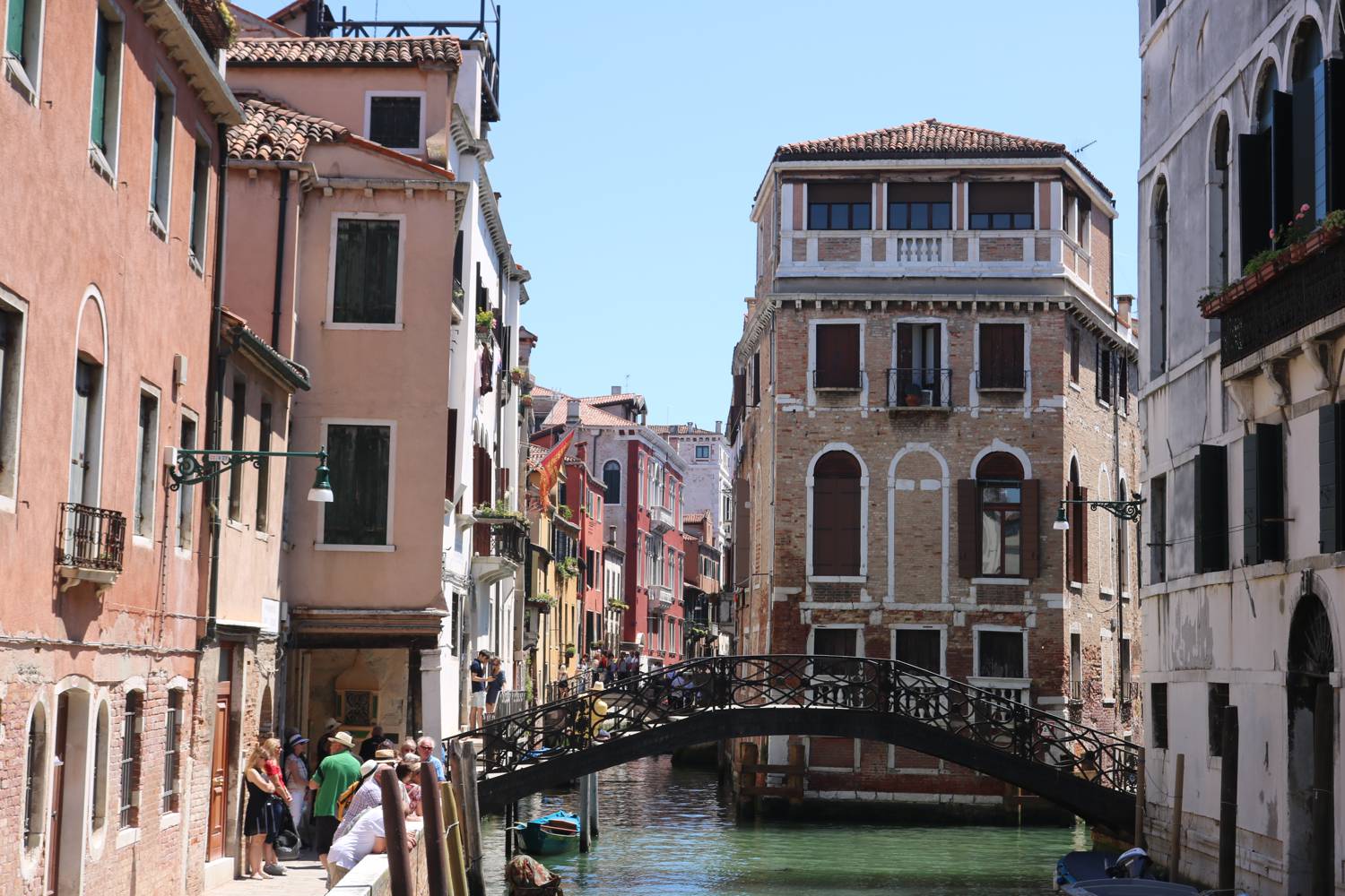 Besonders hübsche Brücke in Venedig.