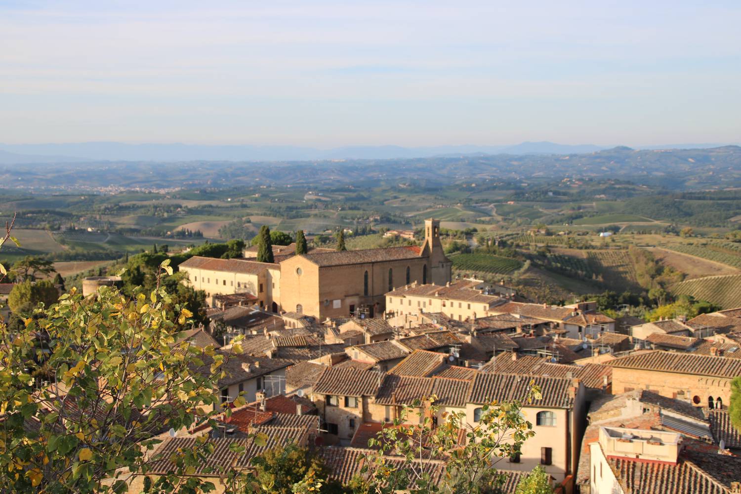 Blick von der Festung La Rocca.
